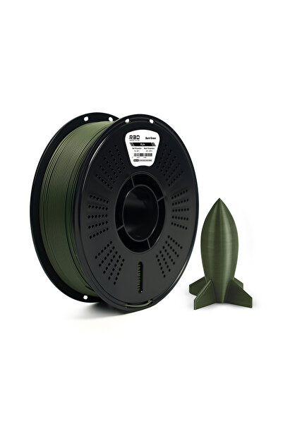 R3D PLA+ Filament Koyu Yeşil 1.75MM 1kg