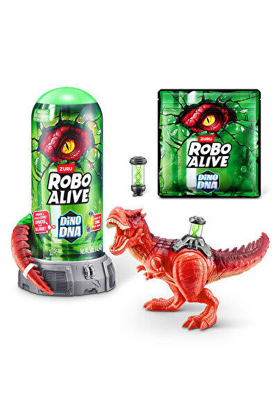 Pets Alive Jucarie interactiva cu sunete Tiranozaur, Robo Alive Dino DNA&...