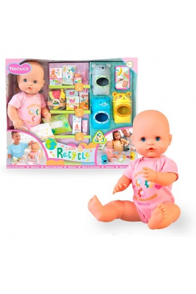 Nenuco 35 cm Doll Learn to Recycle and Care for the Environment