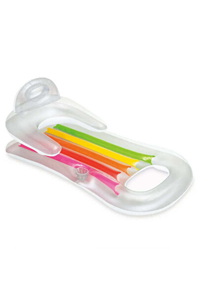 Intex Saltea gonflabilă cu pernă pentru plajă, IX 58802 EUtransparent