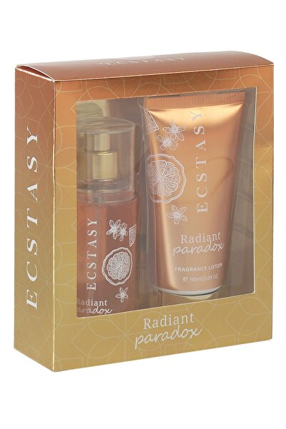 Ecstasy Σετ δώρου Radiant Paradox, Κρέμα σώματος 90 ml + Σπρέι σώματος 90 ml