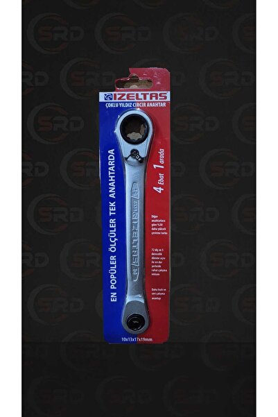 İzeltaş çoklu yıldız cırcır anahtar