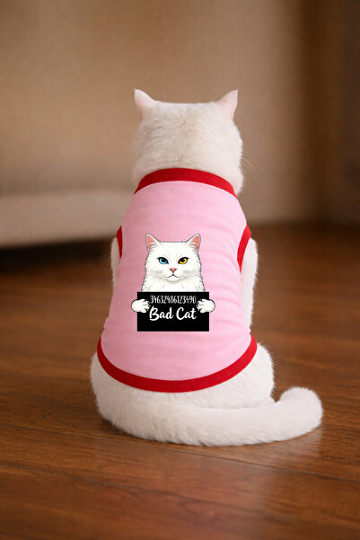 petite pati تي شيرت وردي اللون مطبوع عليه قطعة نسيج من نوع Van Baskili مقاس L...