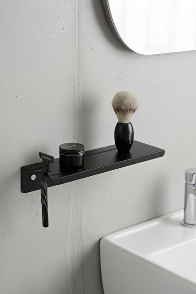 Grandmix Metalna polica za kupatilo, organizator za set za brijanje