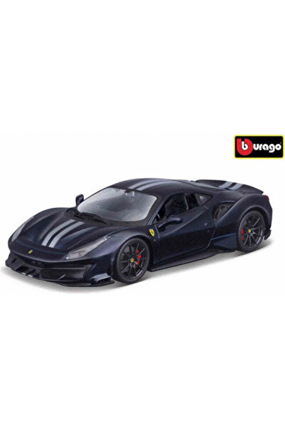 BBURAGO Mașină Ferrari 488 Pista 1:24, negru