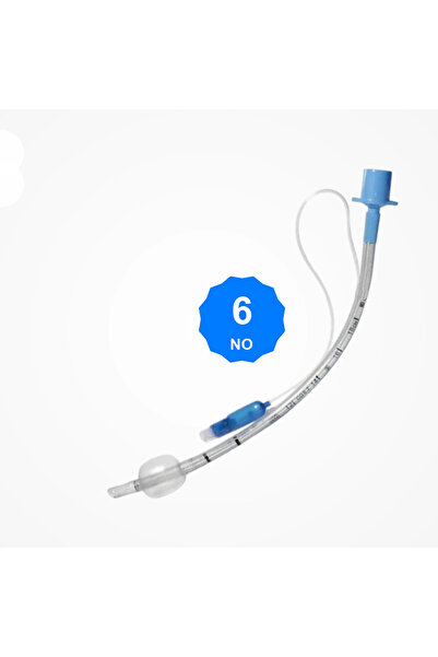Sağlıklı Yaşam Endotrakeal Tüp (Entübasyon Tüpü) Spiralli Balonlu No: 6