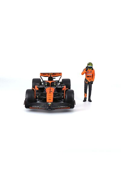 BBURAGO Formula 1:24 cu figurină - McLaren MCL 38 #4 Lando Norris