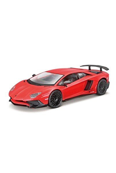 BBURAGO 1/24 LAMBORGHINI AVENTADOR SV COUPE ROȘU