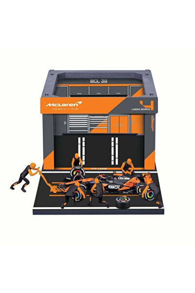 BBURAGO 1:43 Formula Pit Pass-Mclaren F 1 Mcl 38 #81 Oscar Piastri