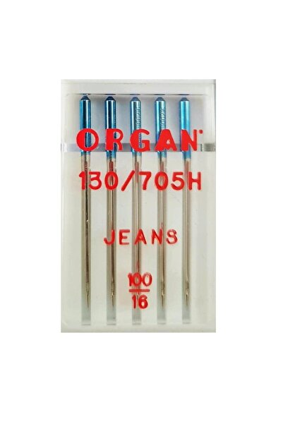 ORGAN Set of 5 household needles Jeans 130/705H no. 100