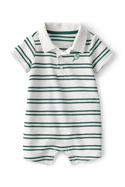 Carter's Erkek Bebek Kısa Tulum 3 Ay-24 Ay Yeşil