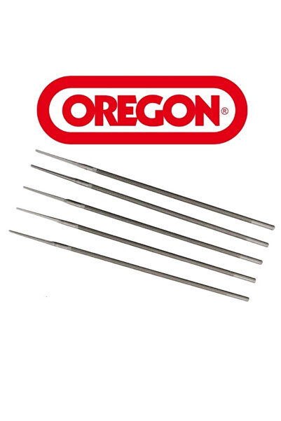 Oregon 5 adet 7/32 - 5.5 MM Motorlu Testere Zincir Eğesi