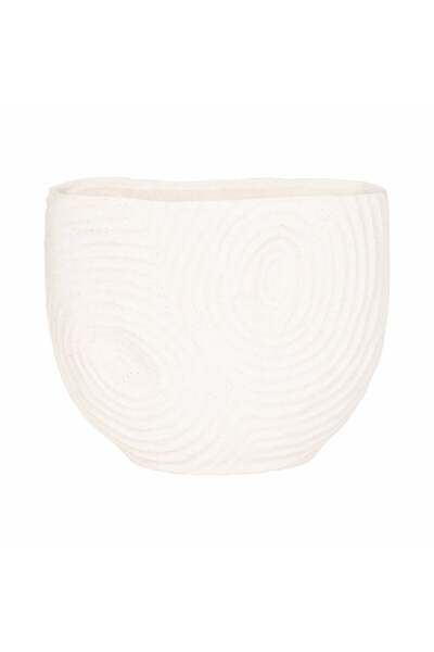 Sagebrook Home SUMATR VASE, IVORY/BEIGE