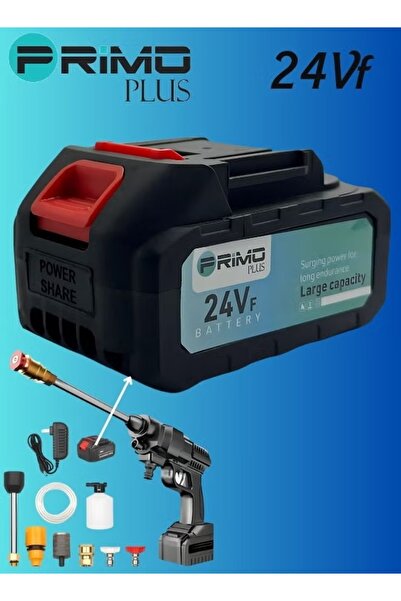 Primo Plus بطارية ليثيوم قابلة لإعادة الشحن بديلة لمضخة المياه، مفك البراغي، ...