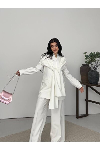 ZF BUTİK Women's Cape Detailed Set