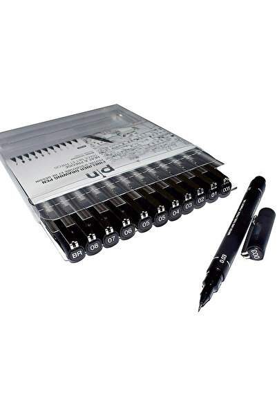 UNİ-BALL Uni Pin Technical Drawing Pencil Black Cs1 Tip 3 Pcs