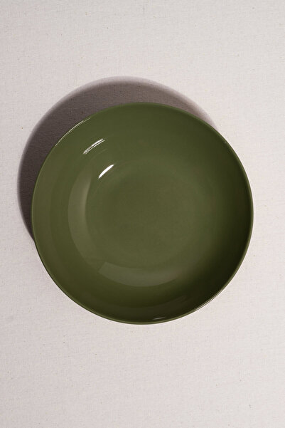 Paşabahçe Faroe Seramik Servis Kasesi Yeşil