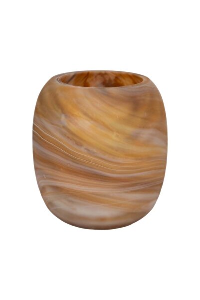 Sagebrook Home Garbo Brown Glass Vase