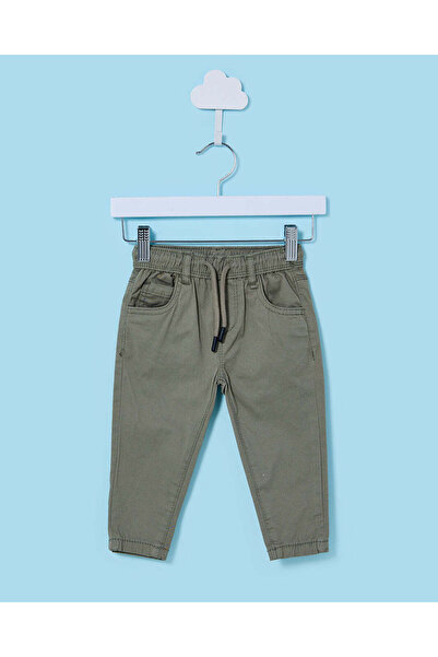 REDTAG بنطلون كاجوال أخضر للأولاد الرضع