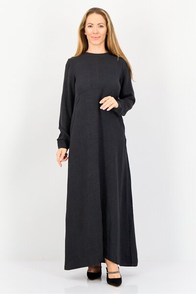 Ulyashova Women Chambray Maxi Dress, Grey