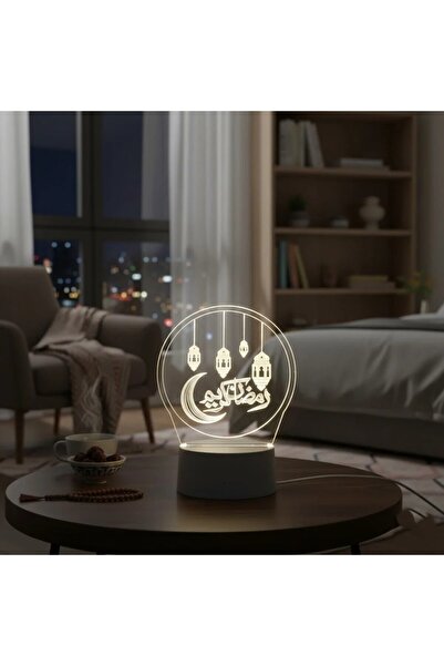 Primo Plus أضواء زخرفية ثلاثية الأبعاد بتقنية LED مستوحاة من رمضان لتزيين الم...