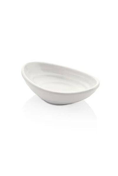 Külsan 13074.Cw – Cream White Minimal Sauce Bowl / Jam Bowl 10 × 6.3 cm