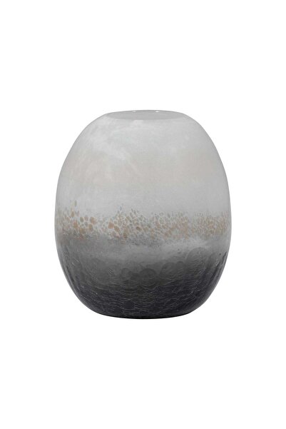 Sagebrook Home مزهرية زجاجية متشققة، متعددة الألوان