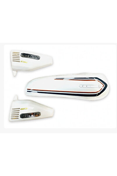OEM CG 125 DEPO+YAN KAPAK KESİK MODEL BEYAZ