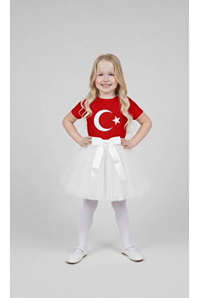 BLACK SWALLOW Girl's April 23Rd October 29Th Performance Outfit, Star and Moo...