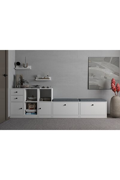 nettrends.net the new trend of shopping 2 Adet Gri Minderli ve Çekmeceli Beya...