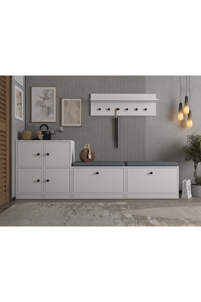 nettrends.net the new trend of shopping Minderli Bench ve 6 Kancalı Duvar Ask...