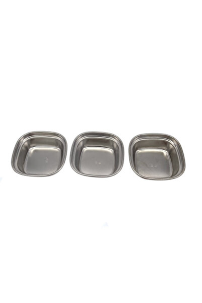 Generic Small Sauce Plate Set of 3
