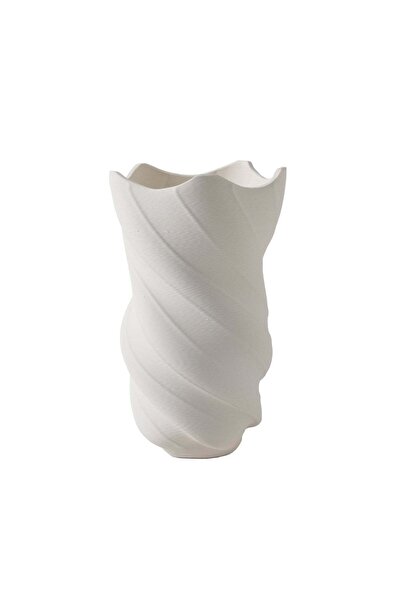 Sagebrook Home مزهريات زخرفية من البورسلين بتقنية الطباعة ثلاثية الأبعاد ذات ...