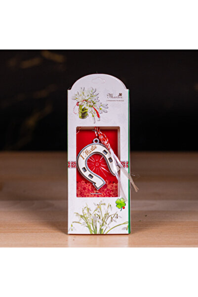 Creators of Crafts Martisor Din Lemn Handmade - Model Potcoava "1 Martie"
