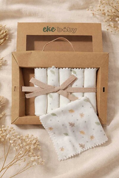 Ekebaby 100% Cotton 6-Pack Baby Mouth Wipes