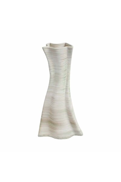 Sagebrook Home مزهرية كاراكول ثلاثية الأبعاد مطبوع من البورسلين، متعددة الألوان