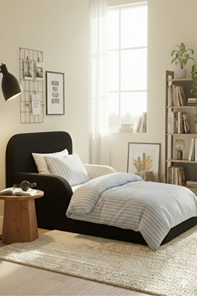 SABY Luxury Baza ve Başlıklı Montessori Full Sünger Yatak Seti 90 x 190 cm