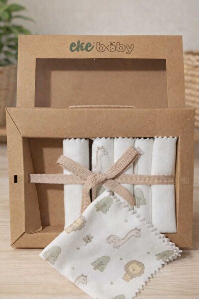 Ekebaby 100% Cotton 6-Pack Baby Mouth Wipes