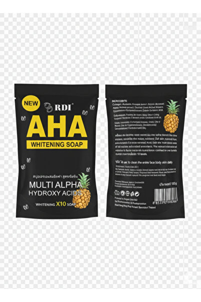RDI AHA Whitening Soap for Face & Body – Anti-Aging Brightening Bar