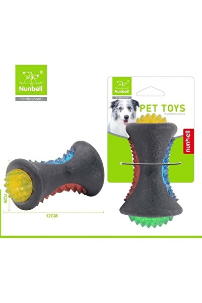 Nunbell Işıklı Köpek Oyuncağı Kemik 7 Cm