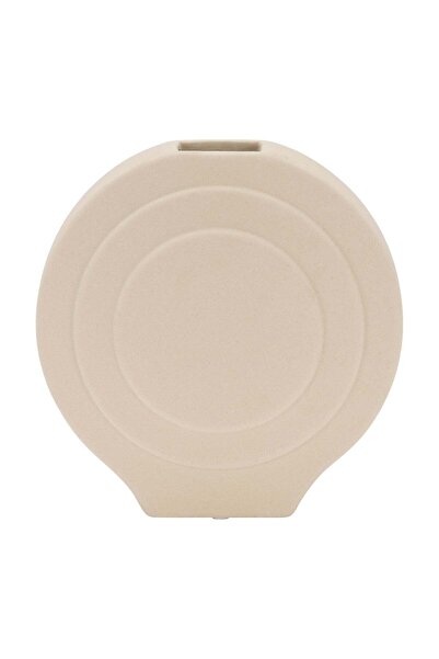 Sagebrook Home Dol, 7" Round Vase, Cotton