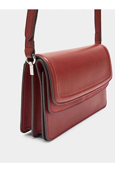 PARFOIS Çift Kapaklı Çapraz Askılı Çanta