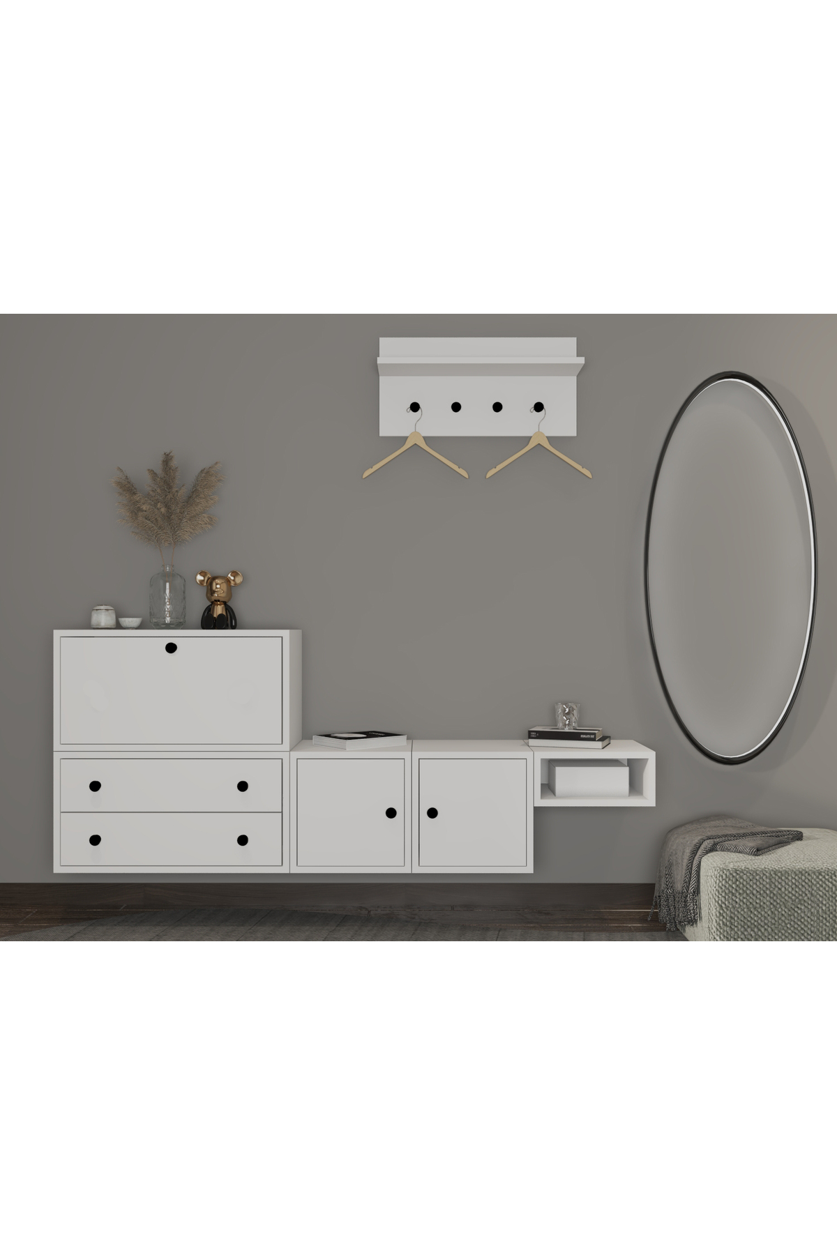 nettrends.net the new trend of shopping Duvara Monte Antre Ünitesi, 2 Çekmece...