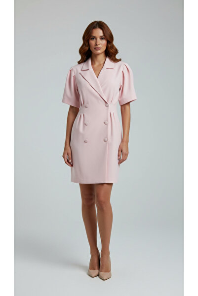 ventura butik Kruvaze Blazer Elbise