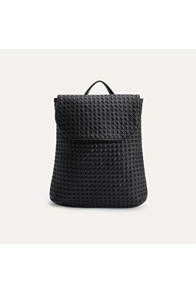 Mudo Knitted Textured Backpack