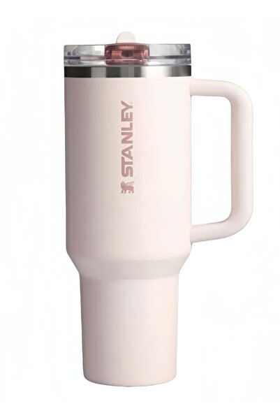 Genericc كوب ستانلي كوينشر برو تور ذو شفاطة قابلة للطي مع غطاء مانع للتسرب سع...