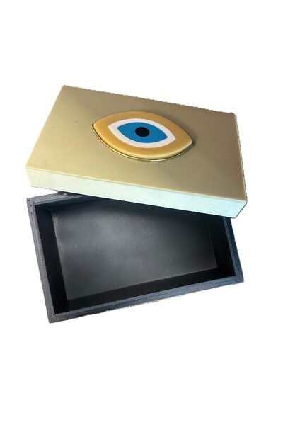 618 CONCEPT Evil Eye Rectangular Box 20X13X8 cm