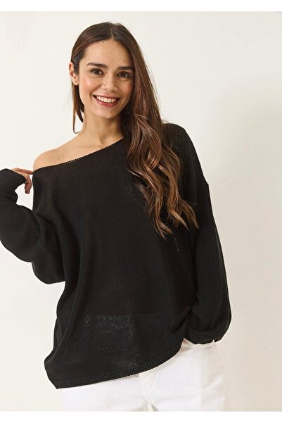 mrc Women's Boat Neck Knitwear Blouse