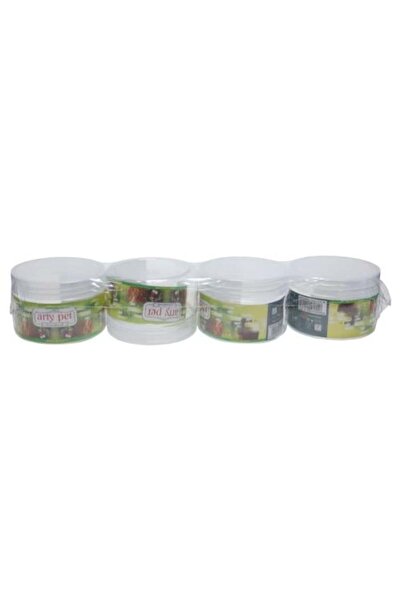 Generic Transparent Jar | 4 Pieces | 250 ml | C215