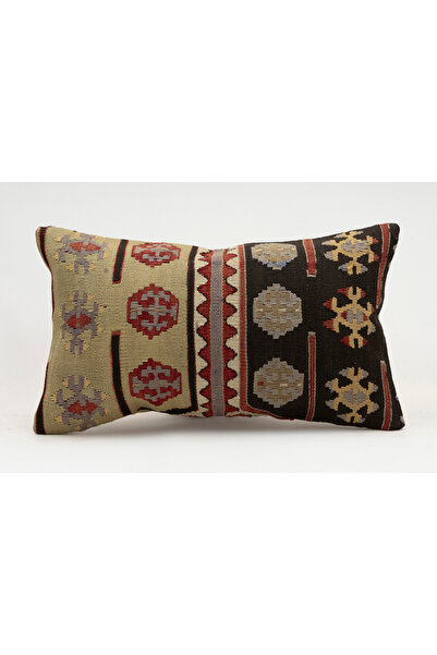 Kilim Whole Sale Vintage Throw Pillow Cover Made from Handmade Rug, Wool, 30X...